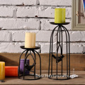 romantic iron crafts candelabrum and candlestick